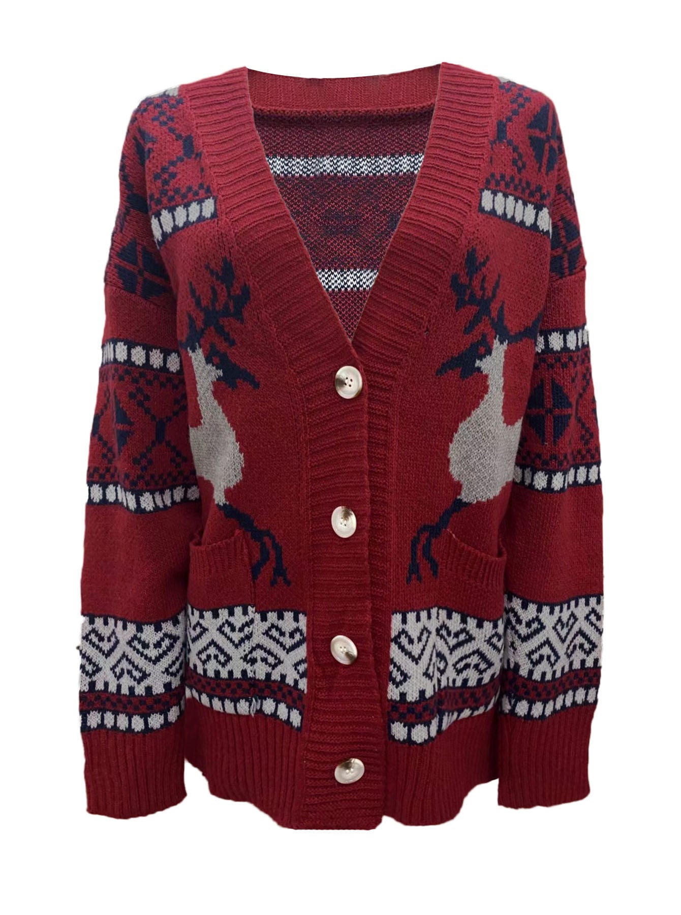 Christmas Sweater Cardigan (Women's)