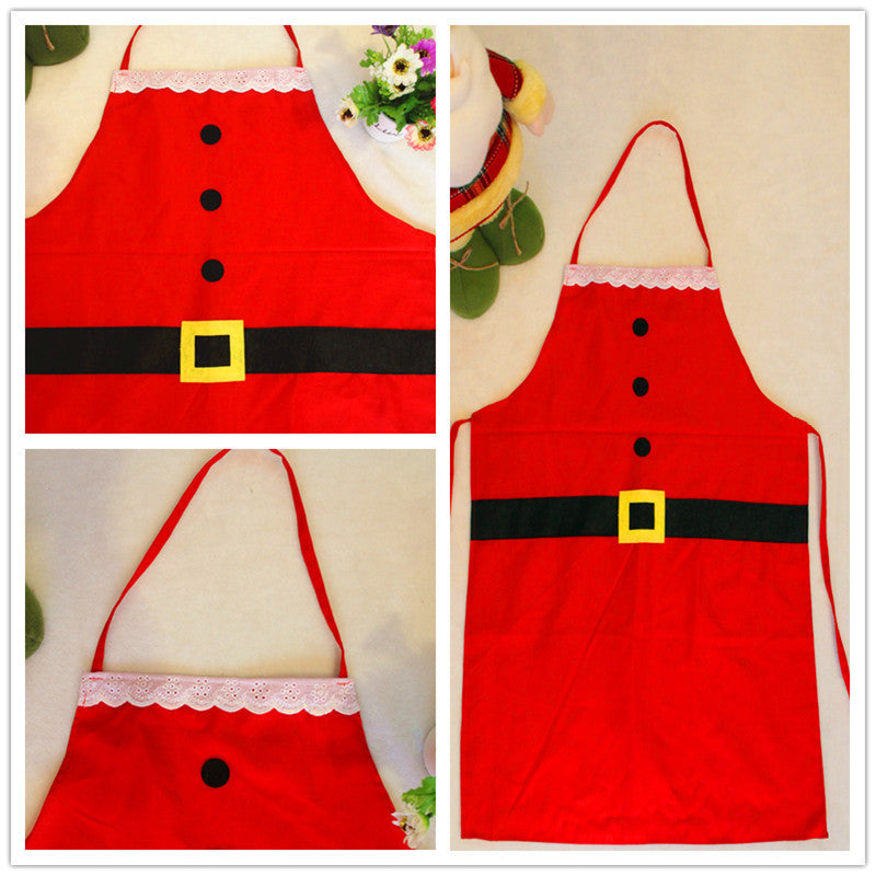 Santa Christmas Aprons (Kid & Adult Unisex)