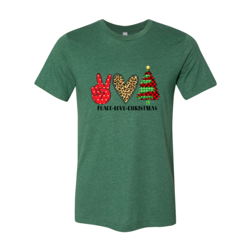 Peace Love Christmas Shirt (Women's)