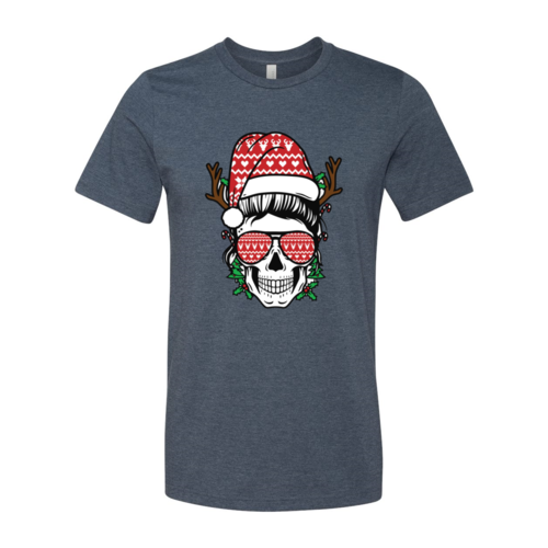 Mom Skull Christmas Shirt (Women's)