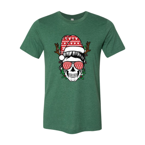 Mom Skull Christmas Shirt (Women's)