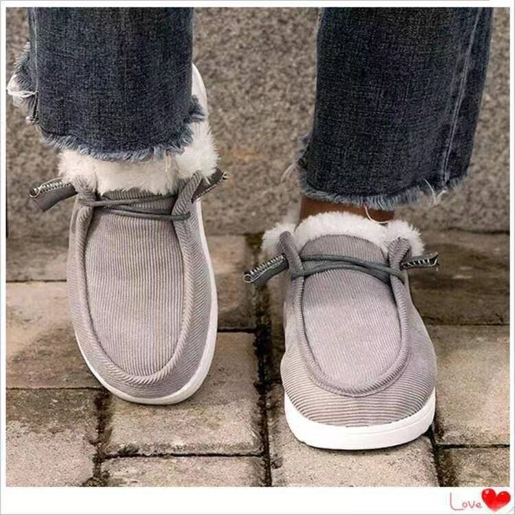 Warm Plush Winter Slip-on Shoes