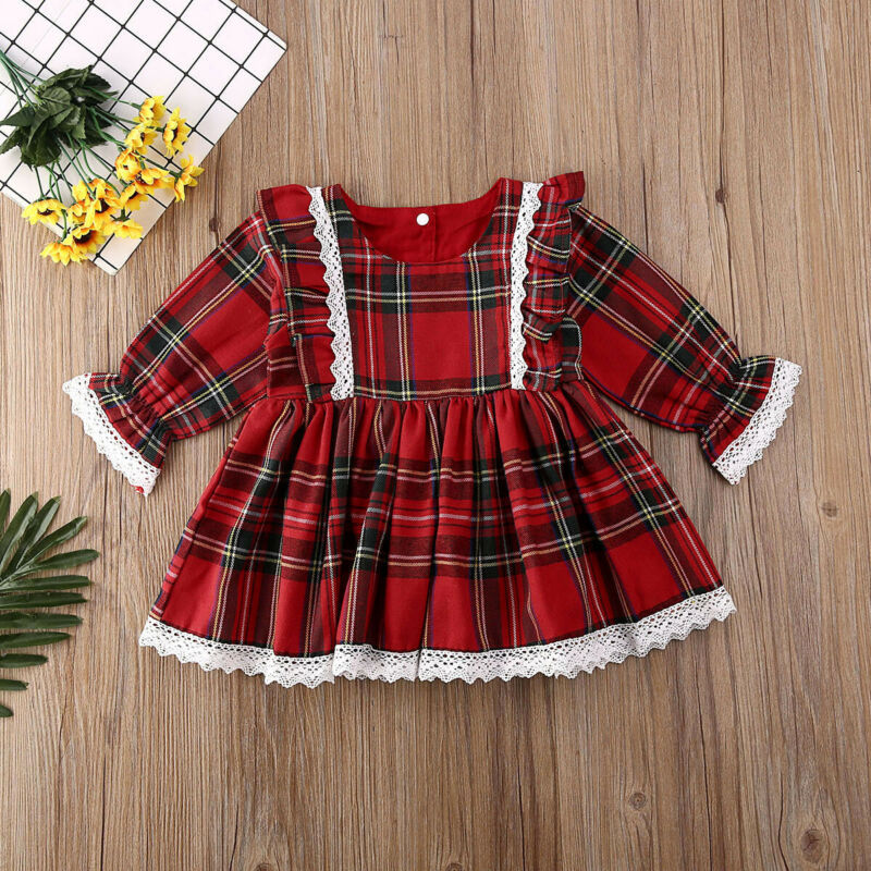 Red Christmas Dress (Girls)