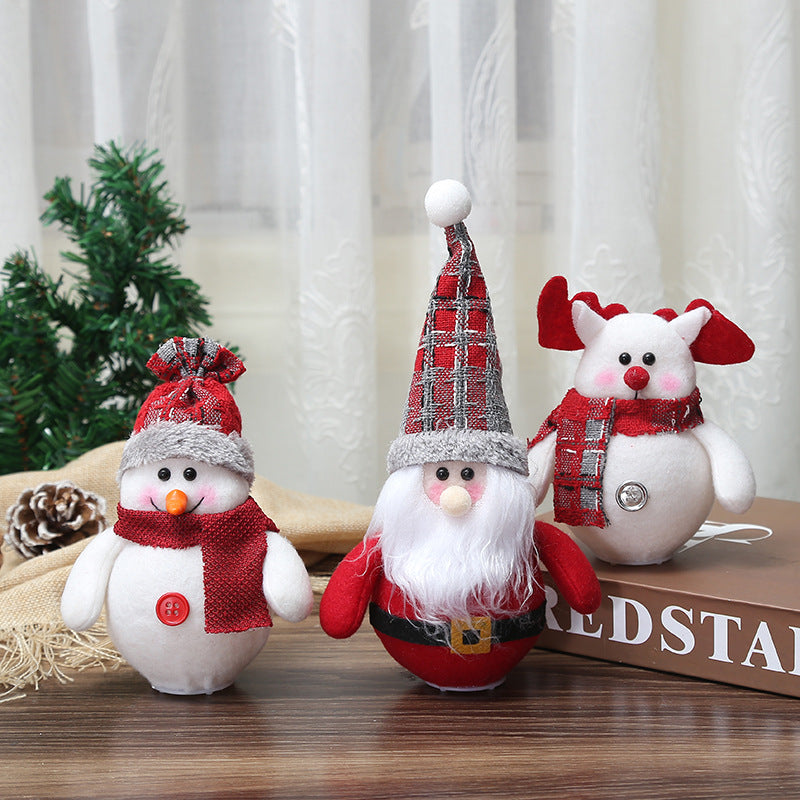 Christmas Decorations LED Santa Claus Snowman