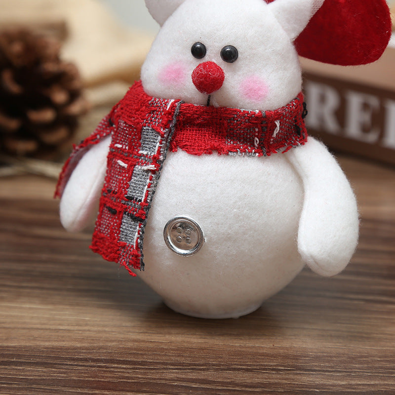 Christmas Decorations LED Santa Claus Snowman