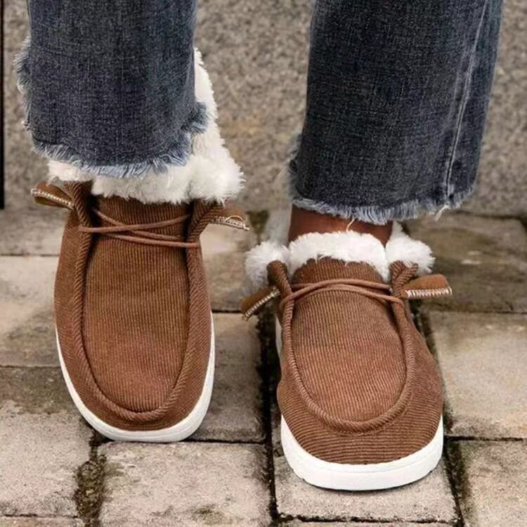 Warm Plush Winter Slip-on Shoes