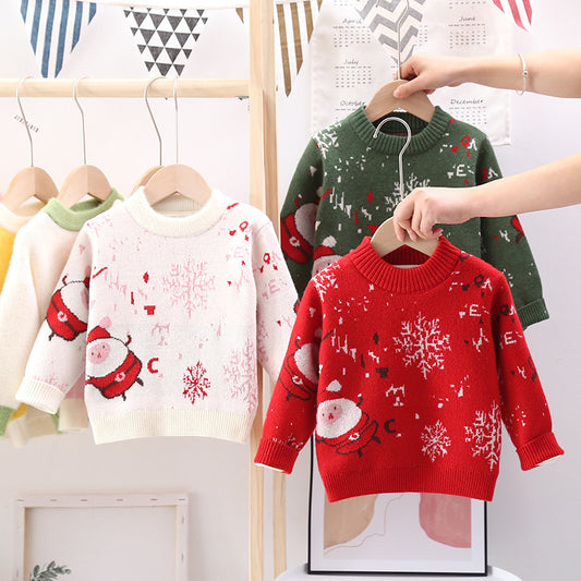 Christmas Snowflake Sweater (Kids Unisex)