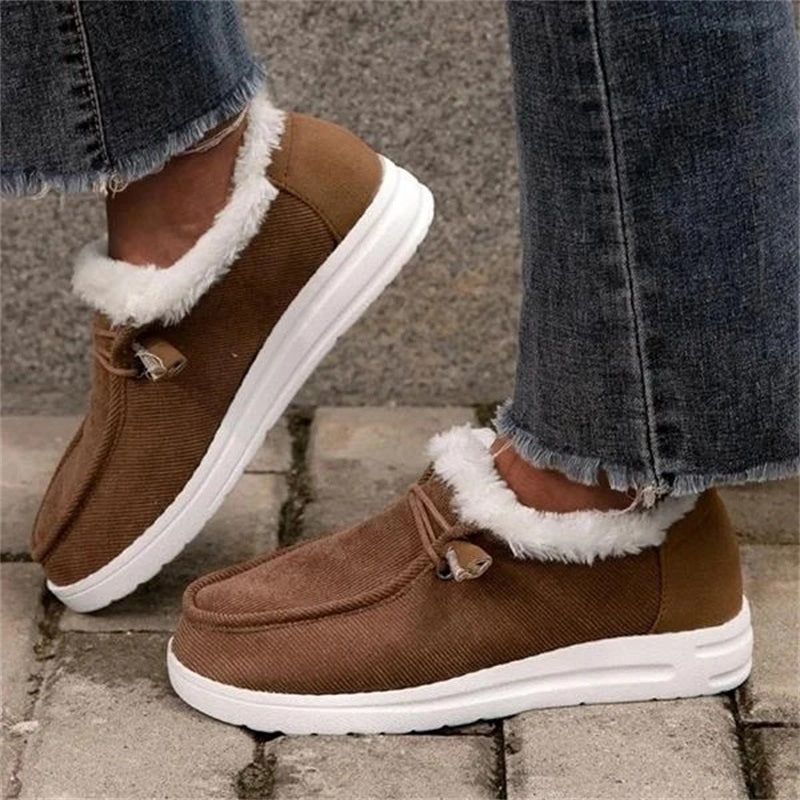 Warm Plush Winter Slip-on Shoes