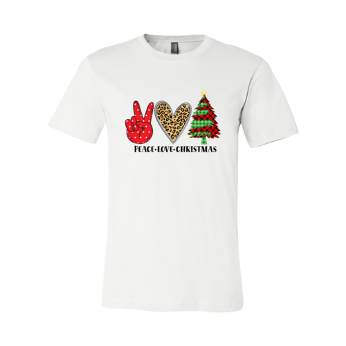 Peace Love Christmas Shirt (Women's)