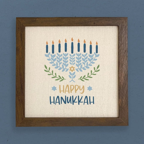 Happy Hanukkah Wall Art