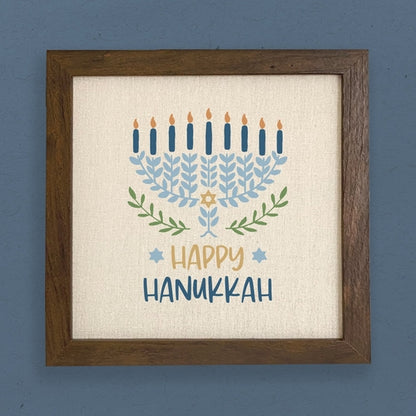 Happy Hanukkah Wall Art