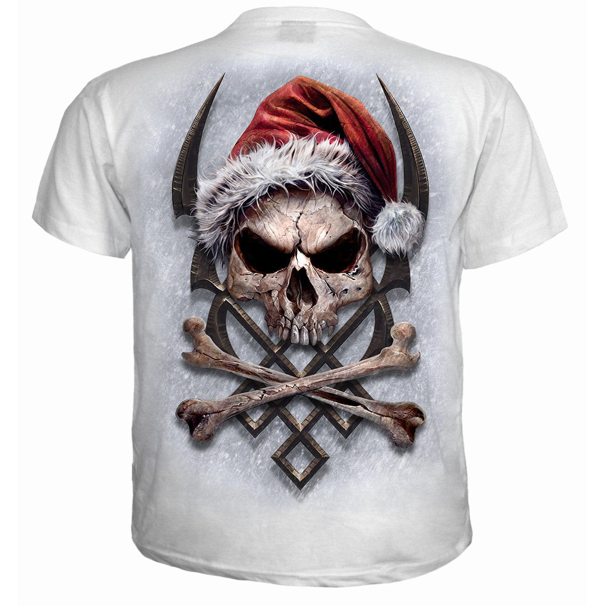 ROCK SANTA - White T-Shirt (Men's)