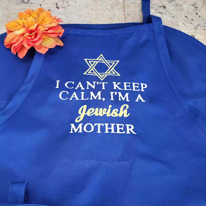 Funny Jewish Mom Apron Hanukkah