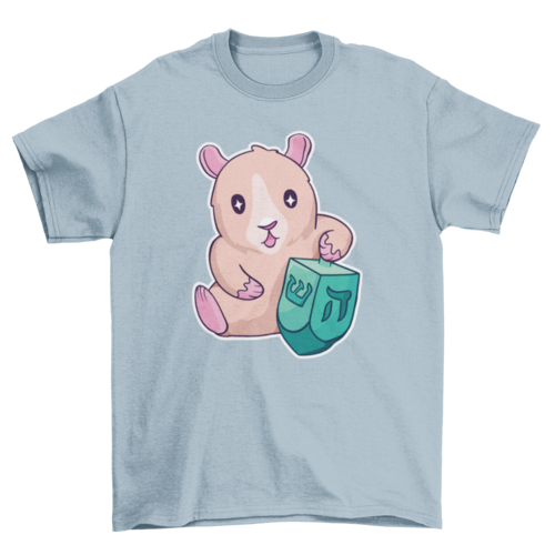 Guinea Pig Dreidl T-shirt (Adult Unisex)