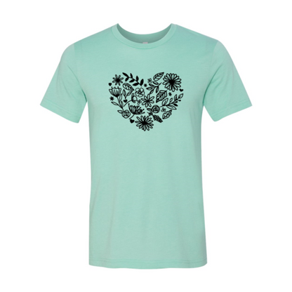 Flower Heart T-Shirt