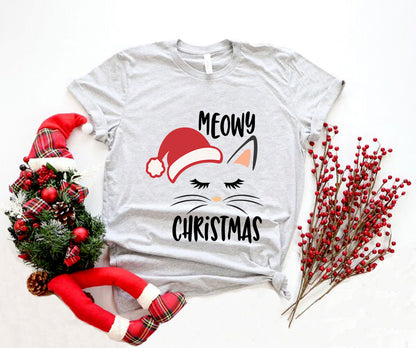 Meowy Christmas Shirt (Unisex)