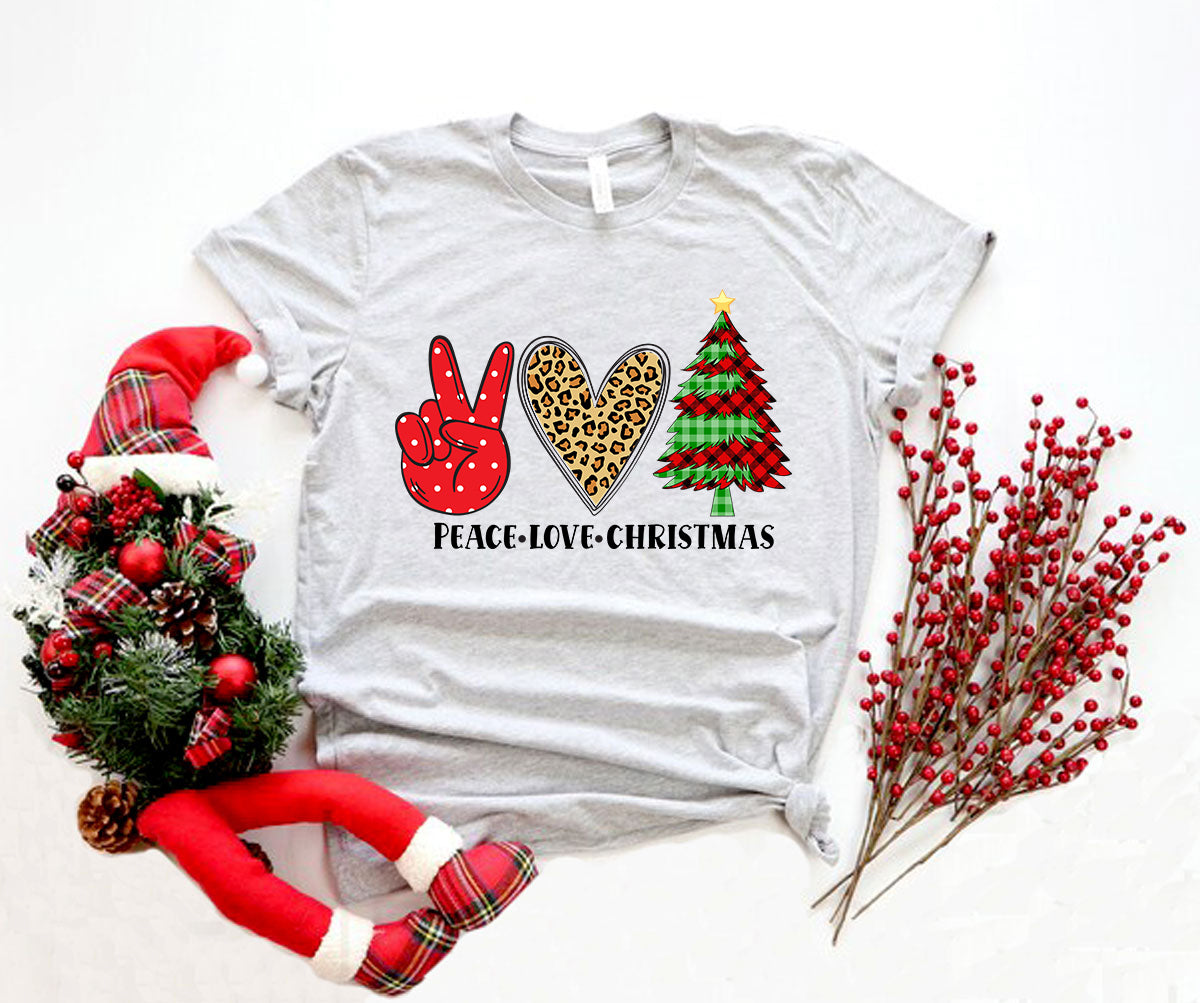 Peace Love Christmas Shirt (Women's)