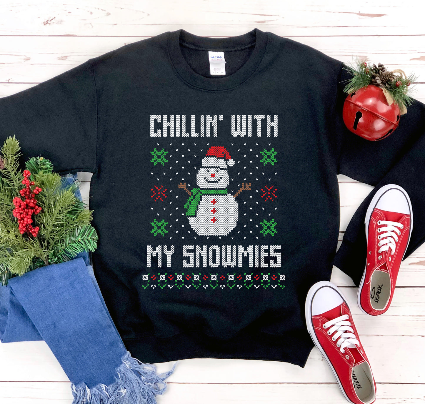 Chilling Christmas Sweatshirt (Unisex)