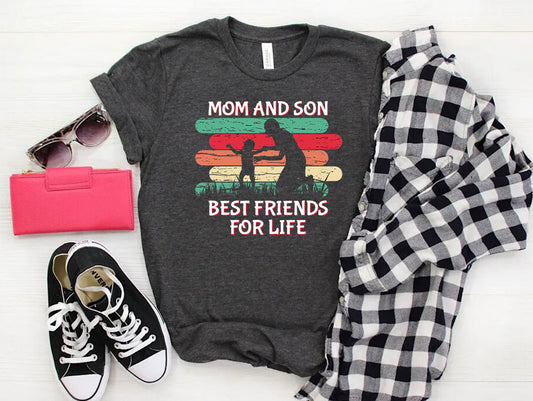 Mom And Son Best Friend For Life T-Shirt