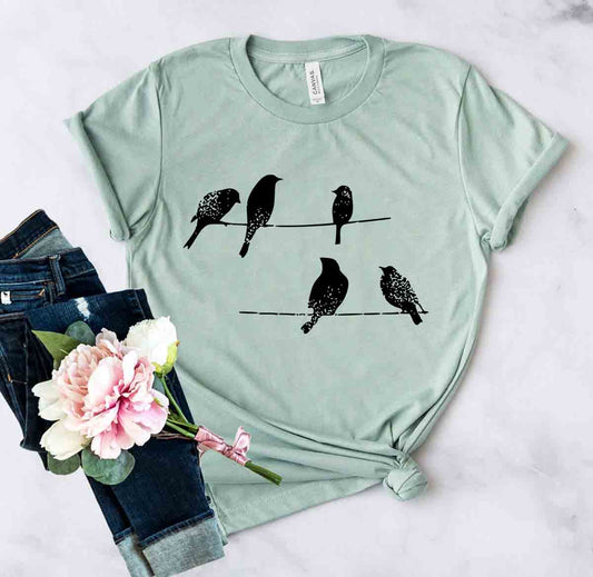 Birds On Wire T-Shirt