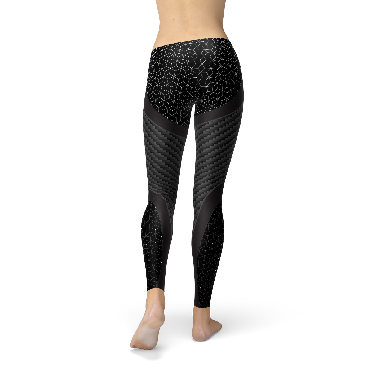 Elevated Carbon Fiber Sports Leggings