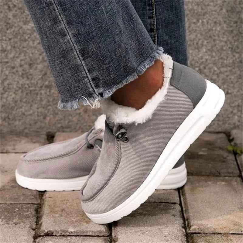 Warm Plush Winter Slip-on Shoes